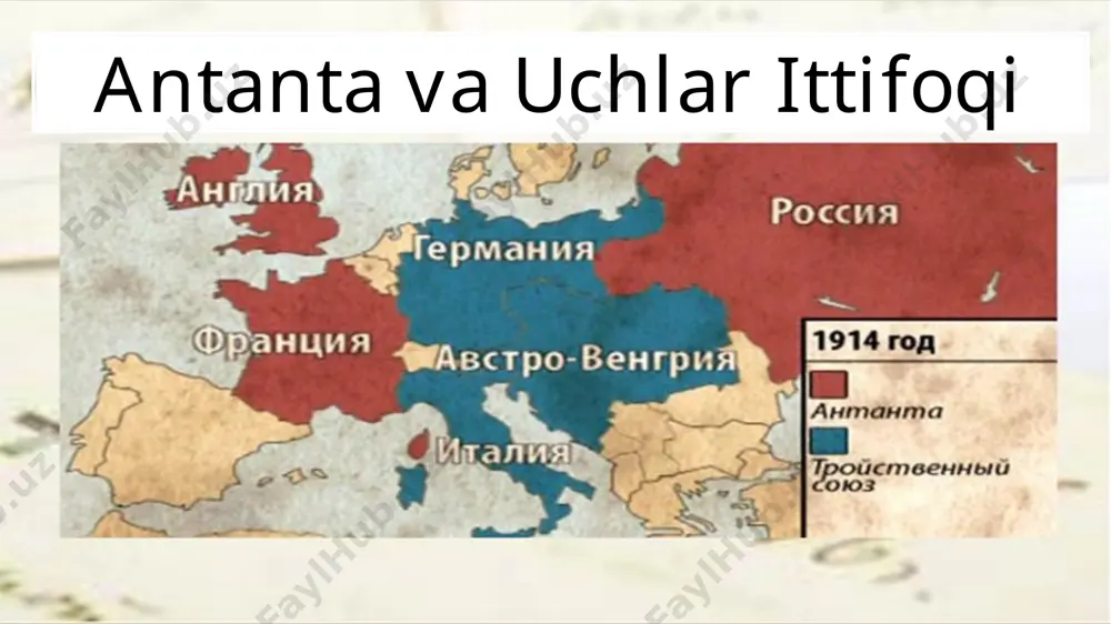 i. “luzitaniya” kemasi cho’kayotgan “luzitaniya” mavzu yuzasidan ma’lumot germaniya 1915-yilning 25-aprelida ipr jangida urushlar tarixida birinchi marotaba kimyoviy qurol – zaharli gaz (xlor) ishlatdi. natijada 15ooo kishi zaharlandi. ulardan 5 mingi vafot etdi. biroq, bu qurol ham germaniya kutgan natijani bermadi. antanta qo’shini tez orada gazga qarshi himoya vositasi (protivogaz) bilan ta’minlandi. ipr jangi shamol zaharli gazni raqib tomonga haydamoqda g’arbiy front. 1915. kimyoviy zaryad otuvchi nemis minomyoti g’arbiy front. 1915. zaharli gazlarga qarshi turli gazniqob (protivogaz)lar mavzu yuzasidan ma’lumot yevropada borayotgan urush harakatlari yaponiyaning uzoq sharq va tinch okeanidagi harbiy harakatlari uchun qulay sharoit tug’dirdi. u 1915-yilning 18-yanvarida xitoy hukumati oldiga qator talablarni qo’ydi. yigirma bir talab yaponiyaning xitoyga qo’ygan talabnomasi matni (yapon tilida). mavzu yuzasidan ma’lumot rossiya qo’shinining 1915-yilgi buyuk chekinishi bolgariyani kimning tarafida urushga kirishi masalasini hal etdi. bolgariya shohi ferdinand i ning serbiyaga urush e’lon qilish to’g’risidagi manifesti mavzu yuzasidan ma’lumot 1915-yilning 6-sentabr kuni avstriya-vengriya va …