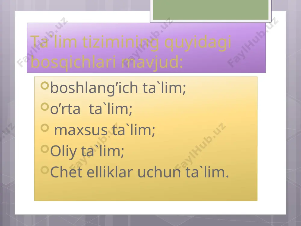 nidеrlаndiyada tа`lim tizimi va turlari - Page 5