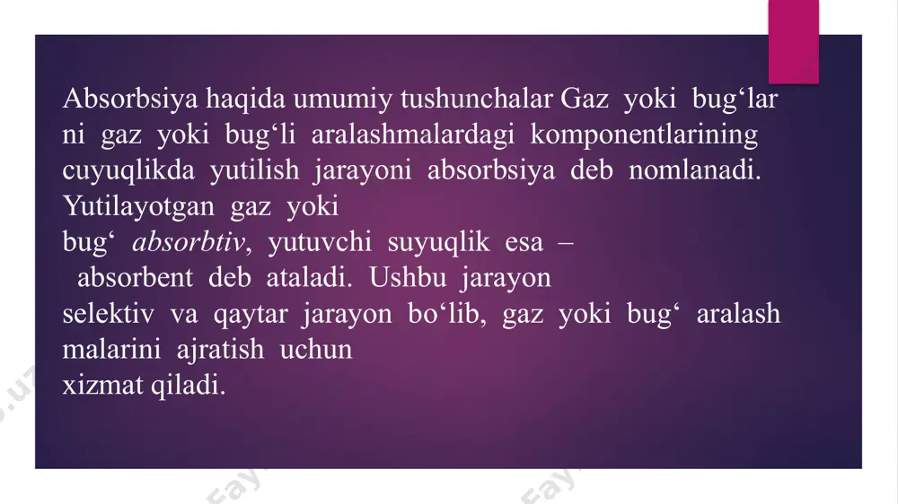 absorbsiya haqida umumiy tushunchalar - Page 4