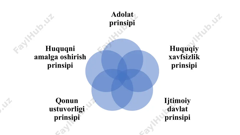 huquq prinsiplarining tushunchasi va mohiyati bilan bogʻliq - Page 4