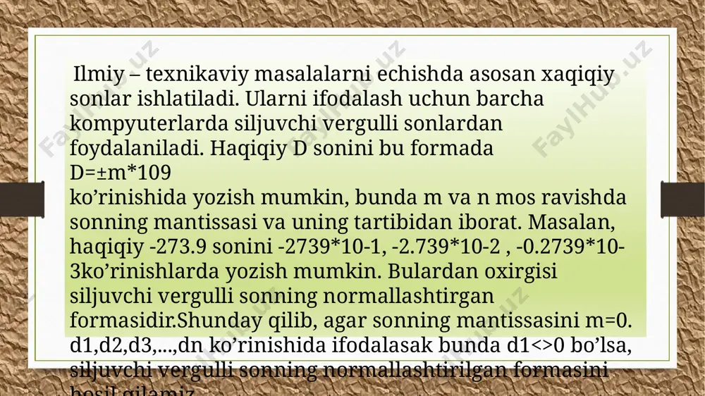 taqribiy hisob absolyut va nisbiy xato sonlarni yaxlitlash usullari - Page 5