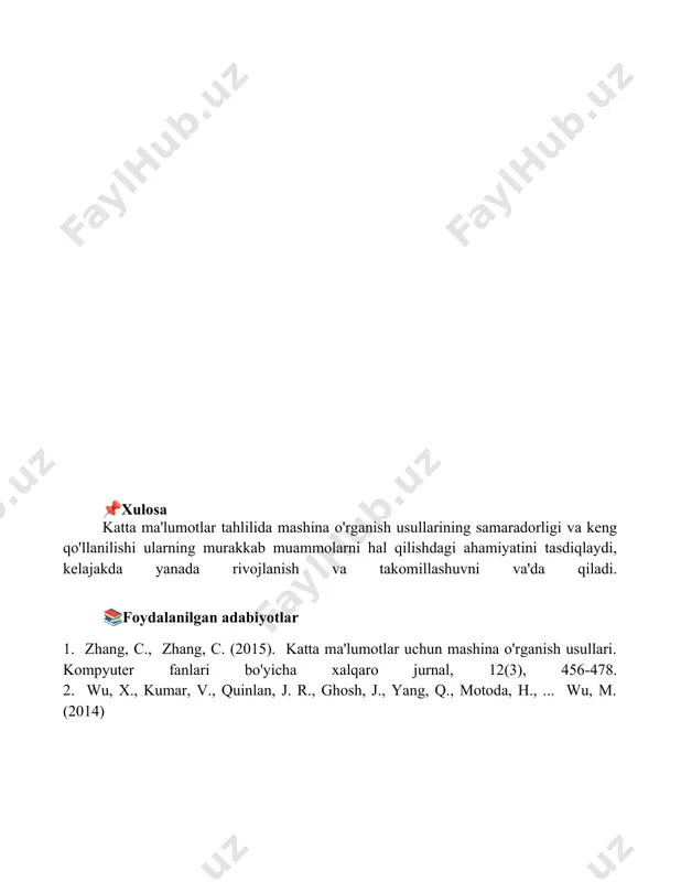 katta ma'lumotlarda mashinaviy o'rganish machine learning metodlari - Page 5