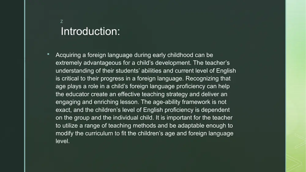 d teaching; • clarifying skills and handling them in english; • discovering the methods of top universities • applying to the educational system of uzbekistan the methods of the self-directed learner must first engage in self-assessment. if the learning objective is for pupils to be independent and self-sufficient in their language use, then instruction and practice in fluency will come next. z the theoretical and practical value is the main benefit of this study is that the material it contains can be utilized to undertake additional research on the history, theories, and practices of efl communication. its findings can also be applied to practical english courses and seminars. the structure of the paper is introduction, two chapters, conclusion, and the list of used literature. basic sources that were used in the research process are indicated in the list of used literature. it comprises books and essays on the subject that …