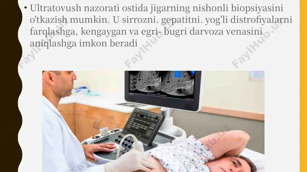 sonografiya. jigar va o't qopini tekshirishning birlamchi usullari - Page 5