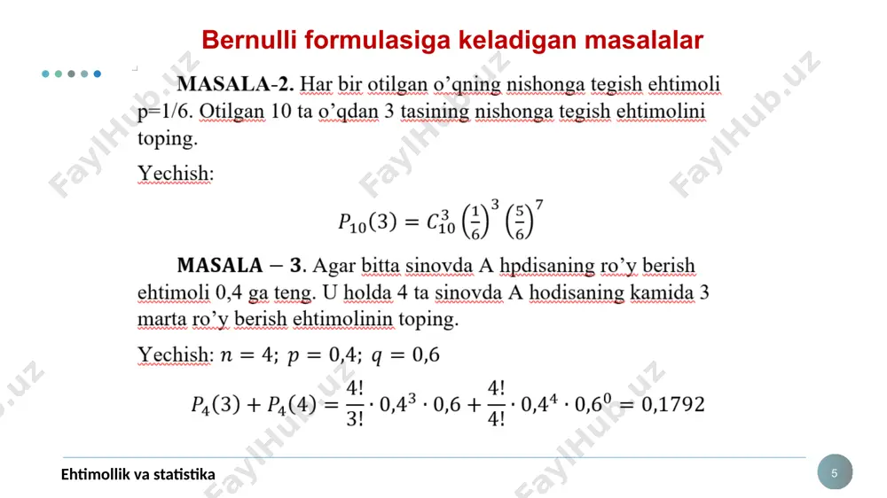 bernulli formulasi - Page 4