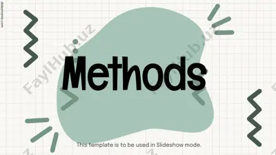 language learning methods slideshow template — PPTX