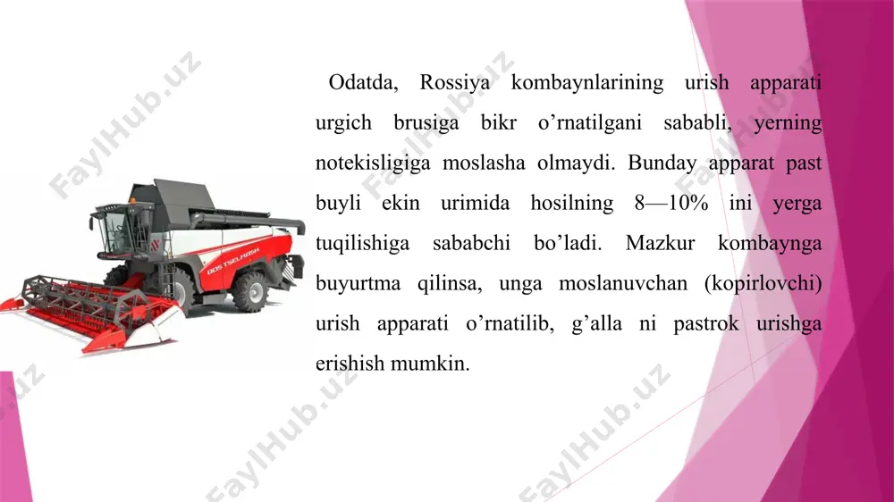 g'alla kombaynlari va zamonaviy kombaynlar - Page 4