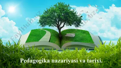 pedagogika nazariyasi va tarixi — PPTX