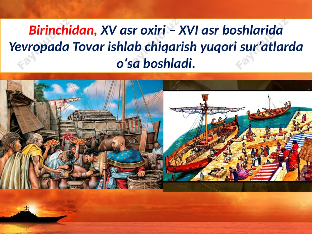 yangi dengiz savdo yo‘llarining ochilishi. 5 - sinf - Page 3