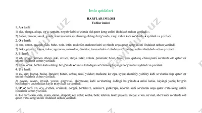 imlo qoidalari — PPTX