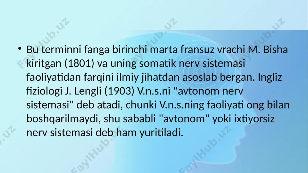 vegitativ asab tizmi anatomiyasi va fiziologiyasi - Page 5