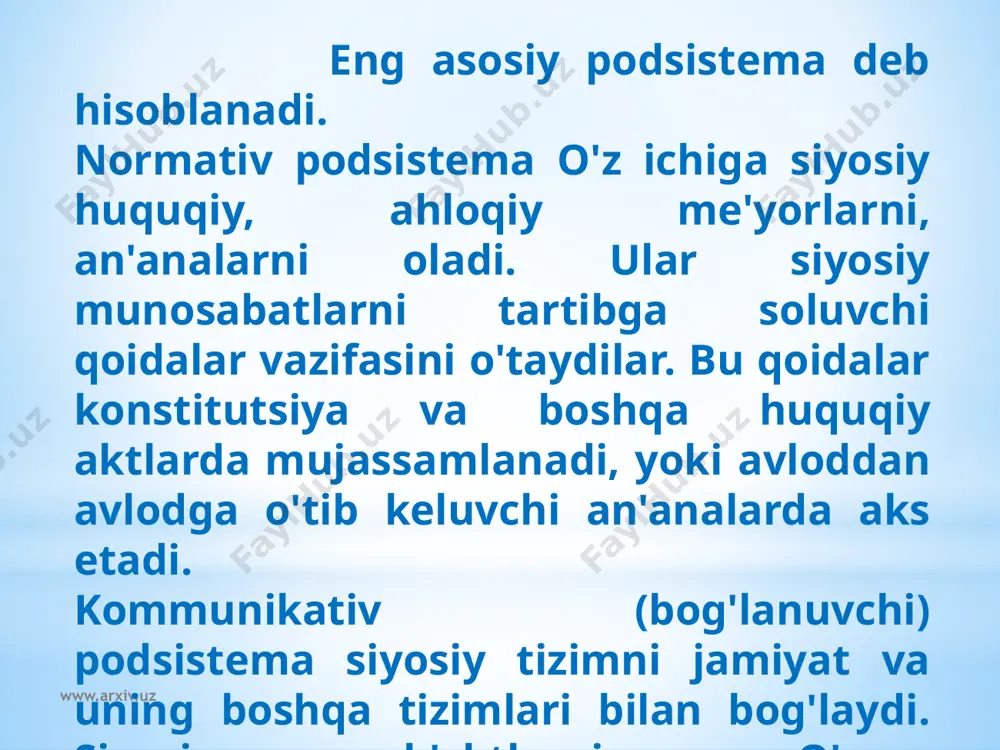 siyosiy tizim - Page 5