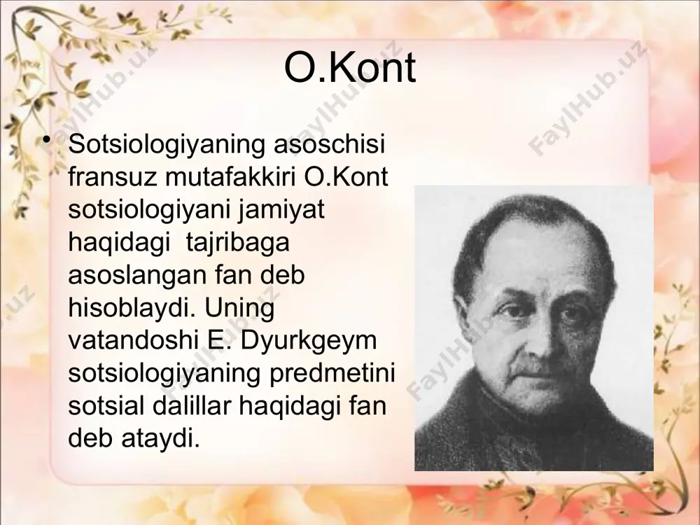 ogyust kont sotsiologiya fani asoschisi - Page 4