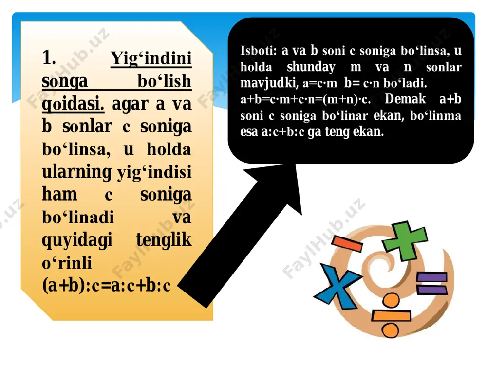 yig’indini sоnga sоnni ko'paytmaga bo'lish - Page 3