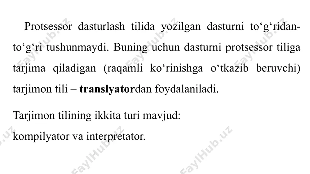 ide. interfaol muhit – dastur kodini kiritish, uni fayl sifatida saqlamasdan turib natijasini ko‘rish muhiti dasturlash muhiti – dastur kodini kiritish, alohida fayl sifatida saqlash va ishga tushirish muhiti. operator – dasturlash tili buyruqlari. pythonning o‘ziga xosligi 1. oddiy, o‘rganishga oson, sodda sintaksisga ega, dasturlashni boshlash uchun qulay, erkin va ochiq kodlik dasturiy ta’minot. 2. dasturni yozish davomida quyi darajadagi detallarni, misol uchun xotiraniboshqarishni hisobga olish shart emas. 3. ko‘plab platformalarda hech qanday o‘zgartirishlarsiz ishlay oladi. 4.interpretatsiya qilinadigan til. 5. kengayishga moyil til. agar dasturni biror joyini tezroq ishlashini xoxlasak shu qismni c yoki c++ dasturlash tillarida yozib keyin shu qismni python kodi orqali ishga tushirsa(chaqirsa) bo'ladi. 6.juda ham ko'p xilma-xil kutubxonalarga ega. 7.xml/html fayllar bilan ishlash 8.http so`rovlari bilan ishlash 9. gui(grafik interfeys) 10.veb saytlarni yaratish 11.ftp bilan ishlash 12. rasmli audio video fayllar bilan ishlash 13.robot texnikada 14.matematik va ilmiy hisoblashlarni dasturlash python dasturini o‘rnatish qoidalari python dasturini …