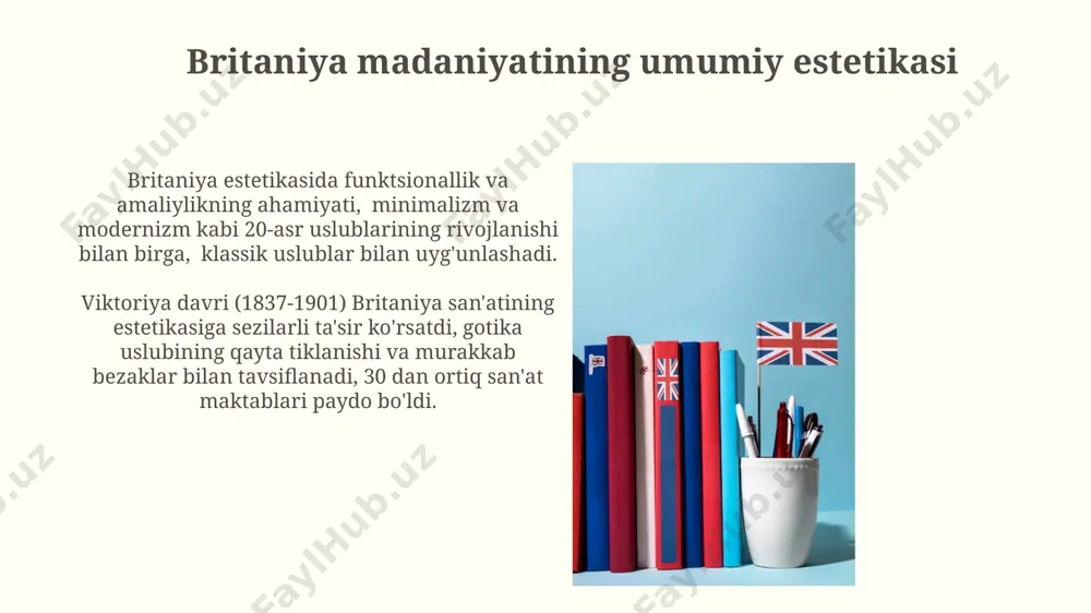 buyuk britaniyaning estetik qadriyatlari - Page 5