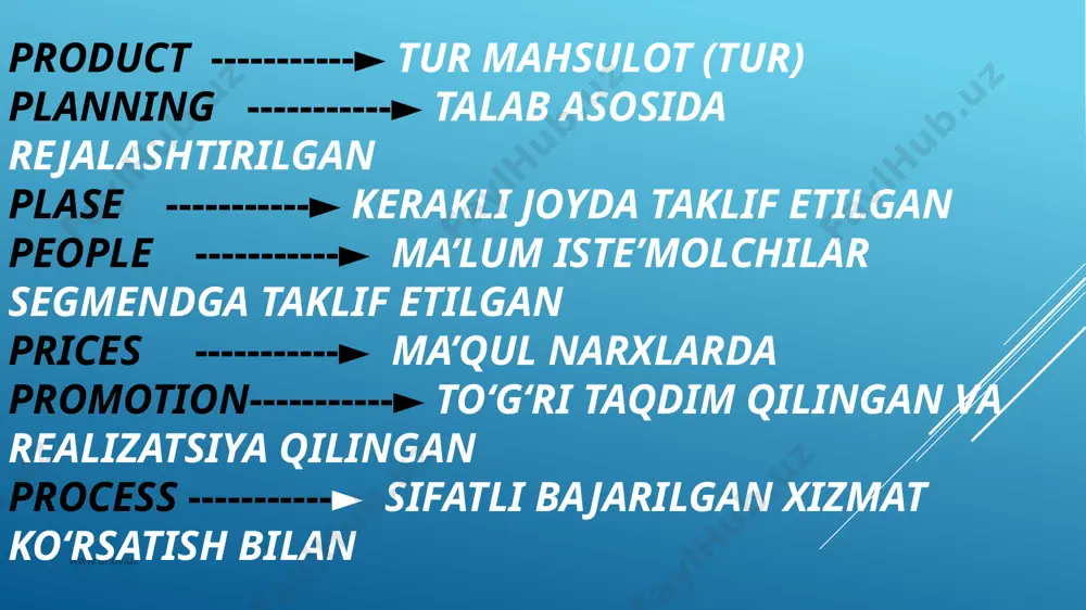 turistik mahsulotlarni sotish qoidalari - Page 5
