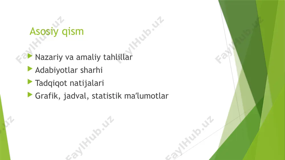 ilmiy ishlarning tarkibiy-tuzilmaviy xususiyatlari - Page 5
