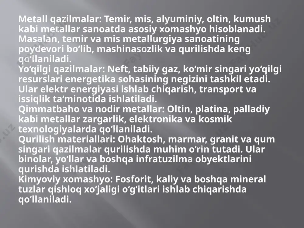 foydali qazilmalar - Page 4