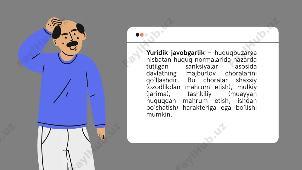 yuridik javobgarlik tushunchasi - Page 3