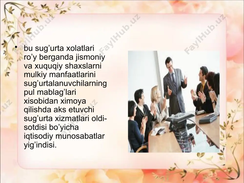 sug'urta moliyaviy kategoriya sifatida - Page 4