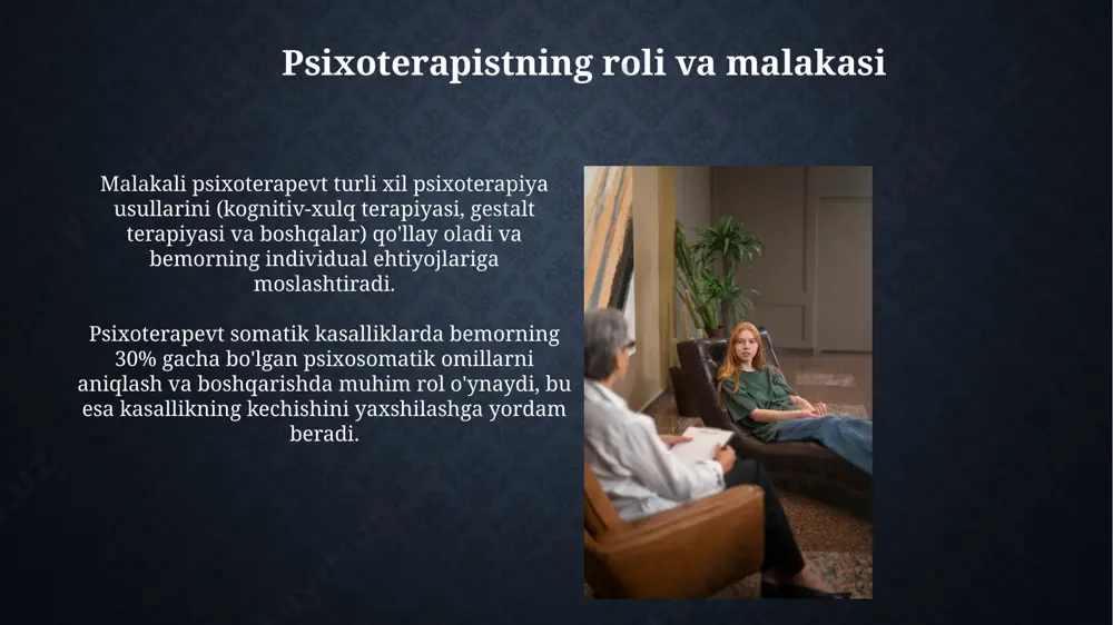 somatik kasalliklarda psixoterapiyaning o'rn - Page 5