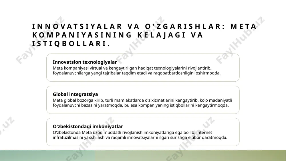 meta kompaniyasining tarixi va rivojlanishi - Page 5
