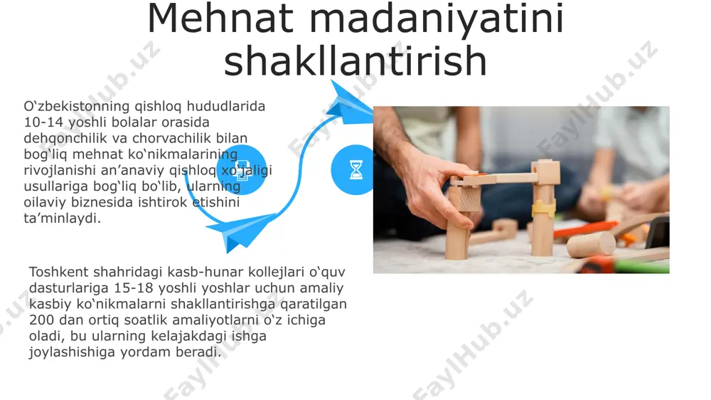 tirish ijodkorlikka yo'naltirilgan 5-7 yoshli bolalar uchun samarqanddagi maxsus dasturlar 20% ga yaqin ijtimoiy moslashuvchanlikni oshirishga yordam beradi. toshkentdagi 100 nafar bolani o'rganish natijalariga ko'ra, ijodkorlikka yo'naltirilgan o'yinlar 30% ga nutq rivojiga ijobiy ta'sir ko'rsatadi. e'tiboringiz uchun rahmat @taqdimot_robot image5.jpg image6.jpg image7.jpg image8.jpg image9.jpg image10.jpg image11.jpg image12.jpg image13.jpg image14.jpg image15.jpg image16.jpg image17.jpg image1.jpeg image2.jpeg image3.jpeg image4.jpeg