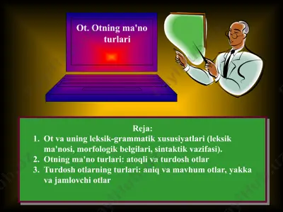 ot va uning ma'no turlari — PPT