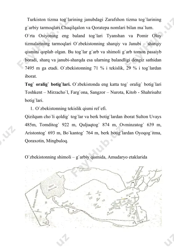 o`zbеkistоnning rеlеfi - Page 5