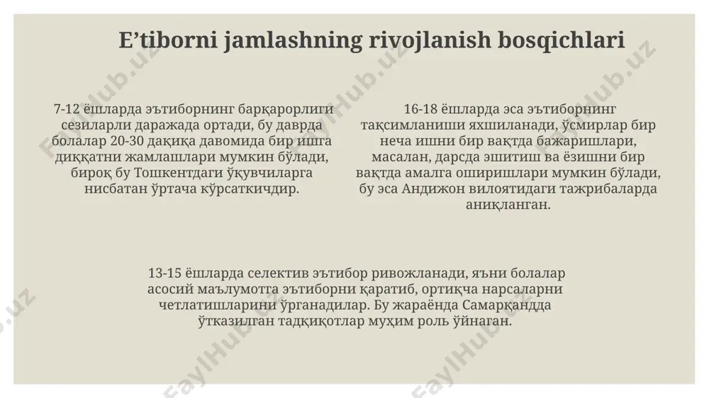 e'tiborni jamlashni oshirish usullari - Page 4
