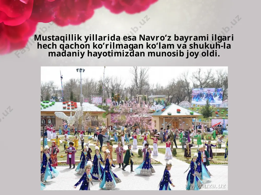 navro‘z – eng qadimiy, asl milliy bayram 8 - sinf - Page 4