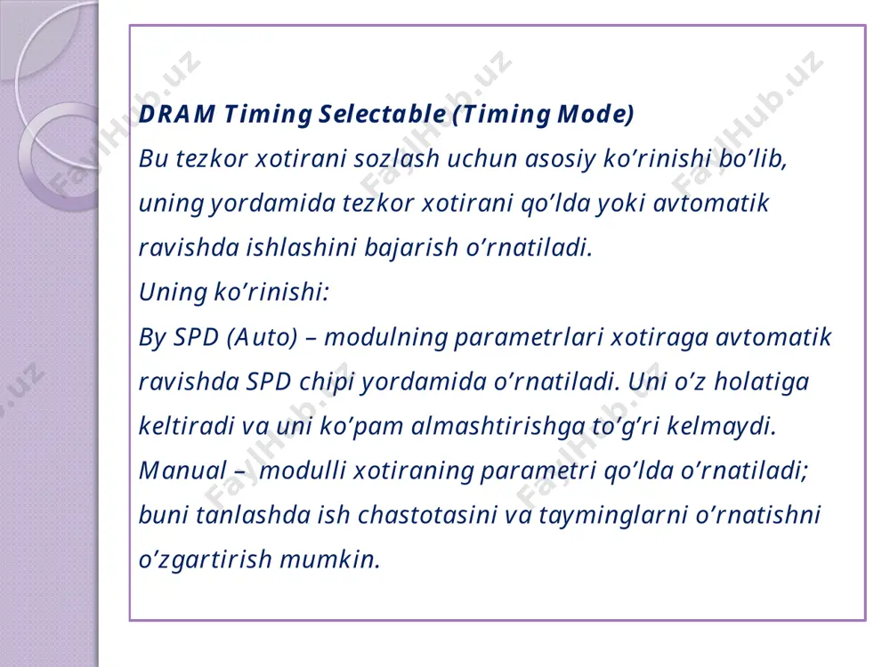 shirib ko’rish kerak. o’rnatish parametri cpu fsb clock, cpu overclock in mhz nomlari bilan yoki boshqacha nomlar bilan nomlanishi mumkin. intel core i3/5/7 protsessorini ishlatish 2010-yilga kelib intel core 2 protsessori eng omma bob protsessorlardan biri bo’lgan, ammo bu vaqatga kelib amd firmasi juda ham raqobat bardosh mikroprotsessorlar ishlab chiqara boshlagandi va shu bilan birga ancha past baholarda sotib hammani o’ziga jalb qilgandi. biroq, intel firmasi 2008-yilda core i7 mikroprotsessorini ishlab chiqqan edi. u ancha zamonaviy arxitekturali edi. ammo ushbu protsessor juda ham kam nusxada ommaga taqdim etildi va narxi oldingi avlodlariga nisbatan ancha baland edi. va nihoyat 2010-yilga kelib, yangi arxitekturali chiplar ishlab chiqarildi. kampanya kelajakda yangi bir nechta bozorbob modellarini ichlab chiqarmoqchi. core i3/5/7 ni bazaga o’rnatish quyidagi xollarga qarab o’rnatiladi: bios ning optimal sozlanmasini o’zingizning bazangizga o’rnating. spread spectrum parametrlarini, intel speedstep va с1еsupport elektr energiya texnologiyalarini va albatta intel turbo boost texnologiyasini o’chiring. minimal koeffitsientini tezkor …