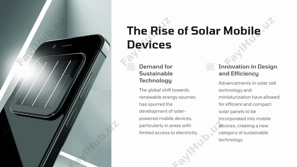their lifespan and requiring replacements, adding to the cost of ownership. infrastructure and distribution hurdles 1 limited charging infrastructure the availability of charging infrastructure is essential for solar mobile devices, particularly in areas with limited access to electricity grids. 2 distribution networks and logistics efficient distribution networks are necessary to deliver solar mobile devices and components to remote communities, ensuring consistent access to these technologies. 3 maintenance and repair services providing maintenance and repair services for solar mobile devices is crucial to ensure their long-term functionality and reliability. examining the business models 1 solar mobile startups and innovators a growing number of startups and established tech companies are developing and deploying solar mobile devices, addressing the unique needs of underserved communities. 2 revenue streams and monetization strategies solar mobile companies explore various revenue streams, including device sales, subscription services, advertising, and partnerships with mobile network operators. 3 partnerships and ecosystem …