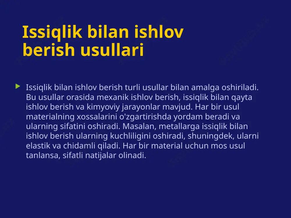 issiqlik bilan ishlov beriladigan qurilish materiallari - Page 5