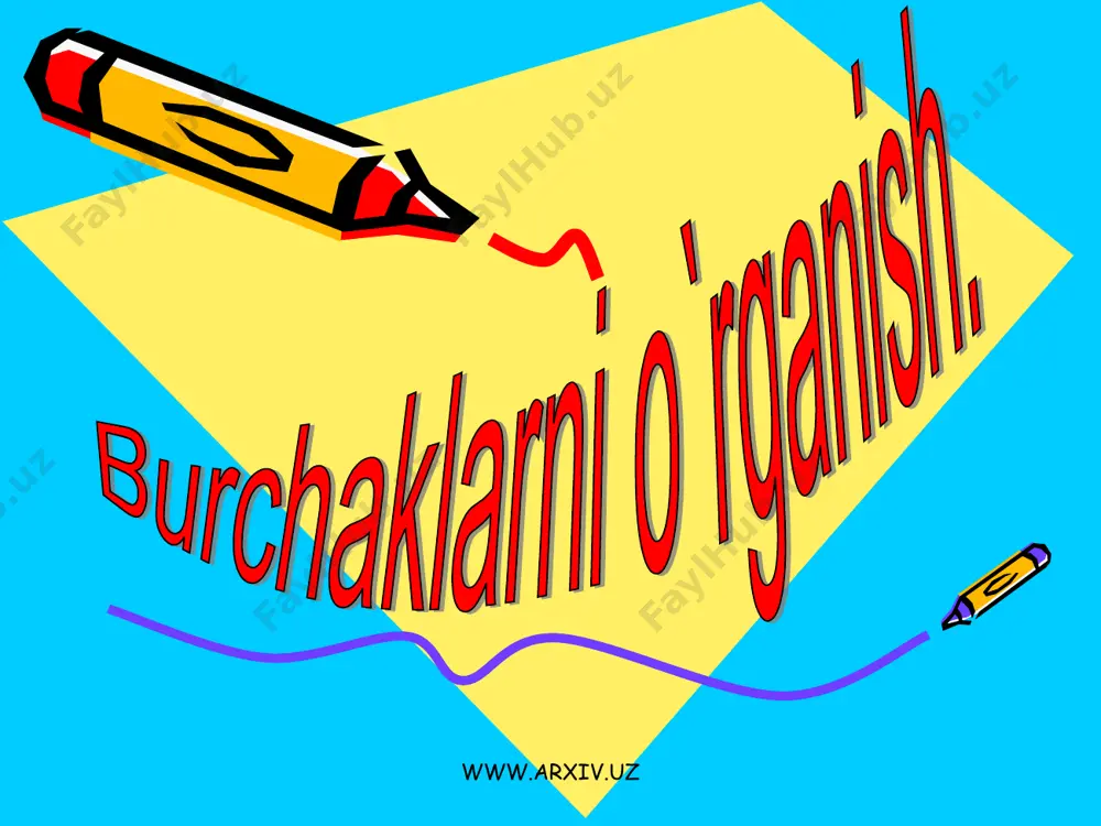 burchak. burchak turlari 1 sinf - Page 3