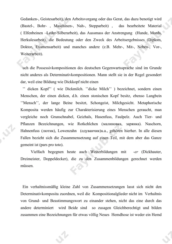 se ist weder ein hemd noch eine hose, eine pulloverjacke, weder ein hemd noch eine hose, eine jacke noch eine pullover. die kopulativkompositia, die formal diesen model (substantiv+substantiv ) folgen, kennzeichnen sich durch gleichvertige konstituenten. sie stehen im verhaltniss der koordinierung, in adjektive, d.h. in hinzufügenden beziehungen zueinander und konnten mit und oder zwischen verbunden werden. dieser typ stellt trotz relativ produktivität eine zweite möglichkeit substantivischer kompromisa dar: die komponist sudwest, nordost, grunnungsbluhe- und zeitungsziel. häufiger werden adjektivische kopulativ komposita gebildet , meist mit durchkopplungs-bindestrich geschrieben; rot- schwarz, helldunkel, sussauer. in diesem zusammenhang ist auch auf die additionszahlwörter ( dreizehn drei und zehn) zu verweisen. als sonderfall sei schließlich noch angefuhr, die bei manchen schriftstellern auch der gegenwart. beliebte ausdrucksverstarkung durch (verdoppelung) blaues himmelsfeld. diese beiden gruppen werden in verschieden textorten in verschiedenem masse und unterschiedlicher weise stilistisch genützt. dabei sind zunachst die formaler kompositionsmuster zu beachtet, z.b. die verbindungen: …