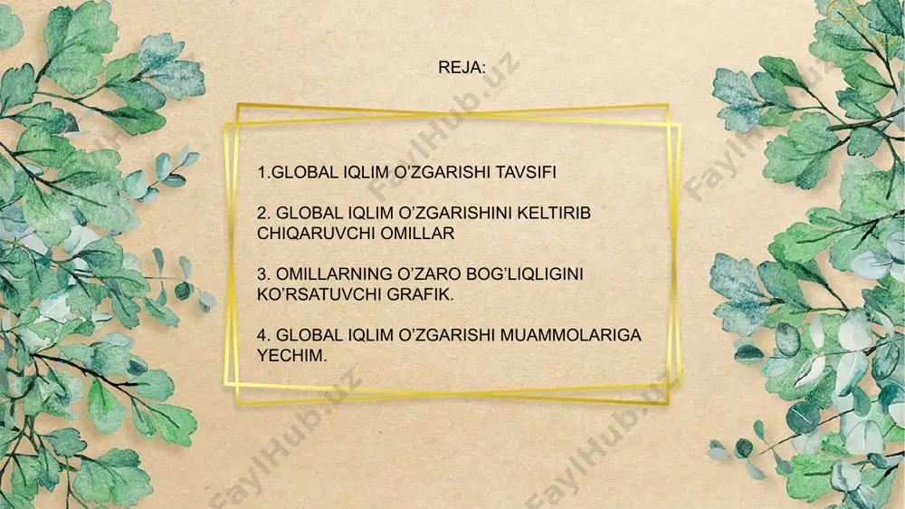 i istalgan nuqtadan ancha yuqori ko’rsatkichni ifodalaydi hamda u hali ham o'sib bormoqda, quyidagi grafik nasa tadqiqotlari natijasidan olingan. co2 darajasi kamida uch million yil davomida bu qadar yuqori bo'lmagan. nasadan olingan ushbu grafik yillar davomida global haroratning o'zgarishini ko'rsatadi. turli qatorlar alohida tadqiqot markazlari tomonidan to'plangan ma'lumotlar hisoblanadi. bu arktikada har yili qayd etilgan minimal muz miqdorini ko'rsatadi. nasa ma'lumotlariga ko'ra, u har o'n yilda 13,3 foizga kamayib bormoqda. agar bu jarayon shu zaylda davom etsa, yer yuzida dengiz sathining oshishiga va ob-havo almashinuviga yuqori ta’sir ko’rsatadi. nasaning qirg'oq bo'yidagi suv oqimi o'lchagichlaridan olingan ma'lumotlari qayd qilgan ko’rsatkichlarga binoan, dengiz sathining 1870-yildan beri doimiy ravishda qanday ko'tarilganini ko'rsatadi. global iqlim o’zgarishiga yechim ekologik tejamkor transport turlariga o‘tish. tabiatda yashillikni ko‘paytirish, o‘rmon yong‘inlarining oldini olish, daraxtzorlarni ko‘paytirish. energiya samaradorligini oshirish va sohalarni energiya tejovchi texnologiyalar bilan modernizatsiya qilish; qazib olinadigan yoqilg‘idan foydalanishni kamaytirish va qayta tiklanadigan energiya manbalariga o‘tish. ekologik …