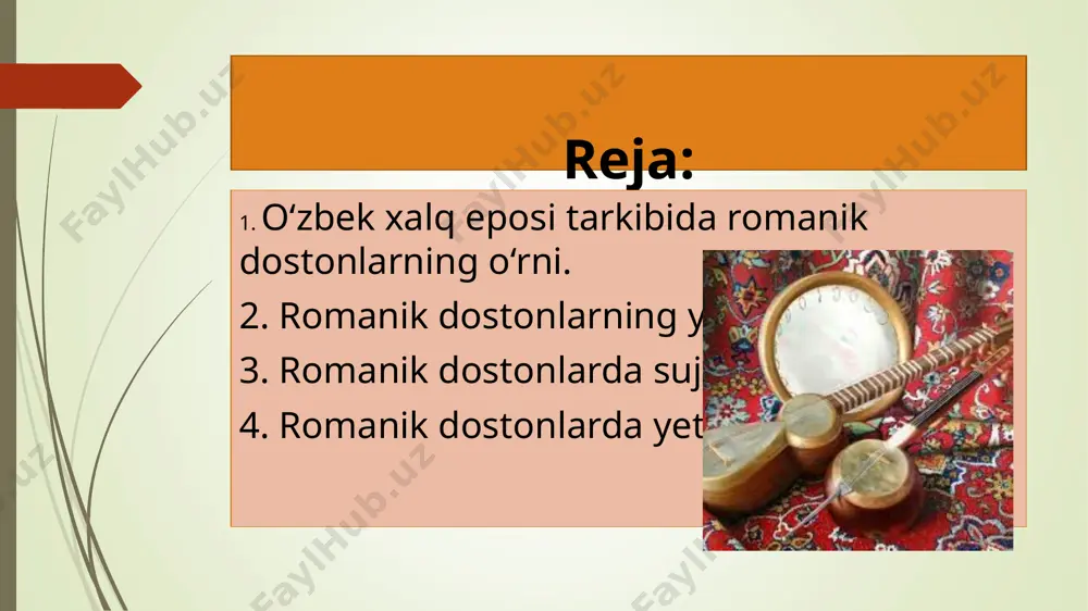 ro‘g‘li» turkumi haqida so‘z yuritar ekanlar, v.m.jirmunskiy va h.t.zarifovlar ushbu turkumning shakllanish va turkum sifatida mustahkamlanish davrini xvii asrning boshlanishidan xix asrning o‘rtalarigacha deb ko‘rsatadilar. shunga asoslanib professor t.mirzayev va professor b.sarimsoqovlar romanik dostonlarning juda ko‘p yaratilish davri xvii asrning ikkinchi yarimi va xx asrning boshlari deb hisoblaydilar. romanik dostonlarda xalq hayotining muayyan davrlari emas, balki uning sof sevgi, do‘stlik va birodarlik, mardlik va jarosat, vatanparvarlik va sadoqat haqidagi abadiy orzu-havaslari, intilish va istaklari umuman keng tarixiy davrlar doirasida aks etadi. qahramonlik dostonlari esa xalqning mustaqil etnos sifatida shakllanishi davrlarida, tarixiy dostonlar esa u yoki bu tarixiy shaxslar, voqealar tasviriga asoslanganligi bilan romanik dostonlardan farqlanadilar. romanik dostonlar sujeti ko‘pchilik romanik dostonlar sujeti tasodifiy uchrashuvlar, qahramonning oshiq bo‘lib qolishi bilan boshlanadi. shundan keyin oshiqning o‘z sevgilisini izlab safarga chiqishi va sarguzashtlari bilan doston sujeti shakllanadi. «malika ayyor» dostonida go‘ro‘g‘li zebit cho‘liga, shakar ko‘liga ovga borib, qushini ovga soladi. shunda cho‘lda to‘satdan …