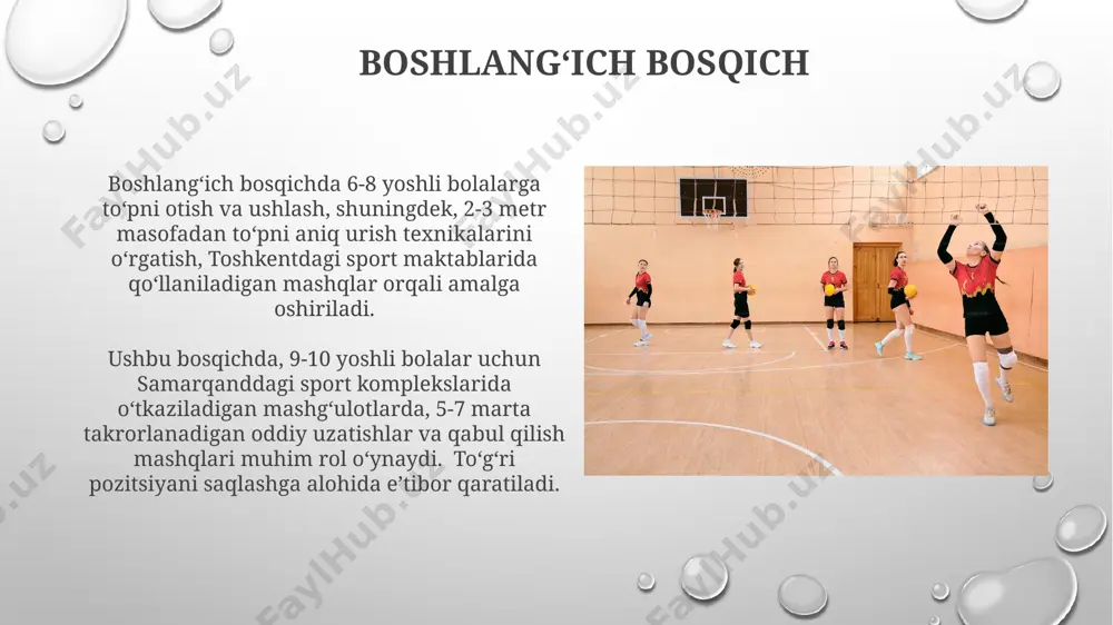 voleybolda dastlabki oʻrgatish jarayonining bosqichlari va uslublari - Page 4