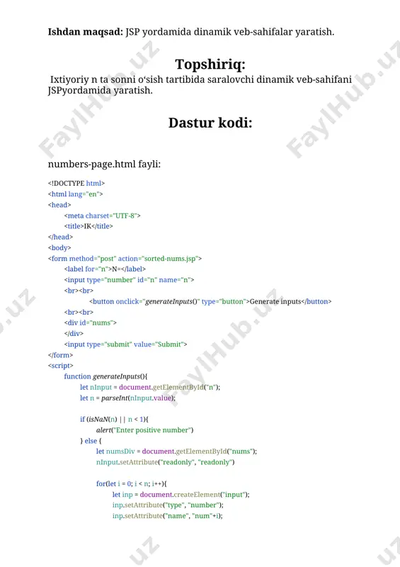 dinamik veb-sahifalar yaratish - Page 2