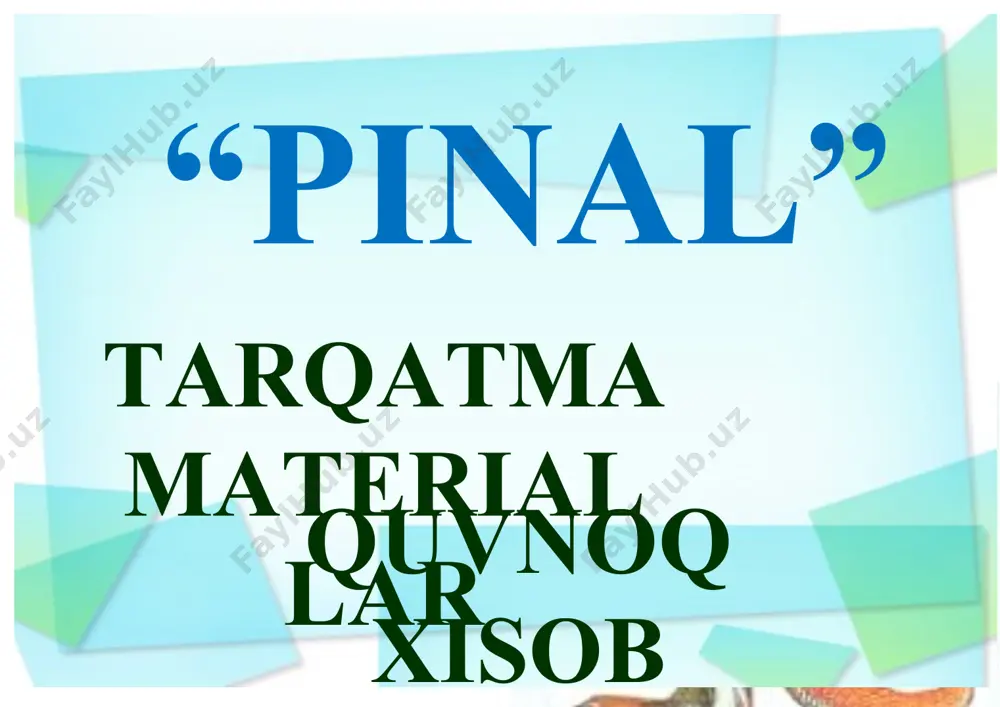 pedagogika tarqatma materiallar - Page 3