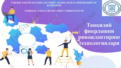 tanqidiy fikrlash — PPT