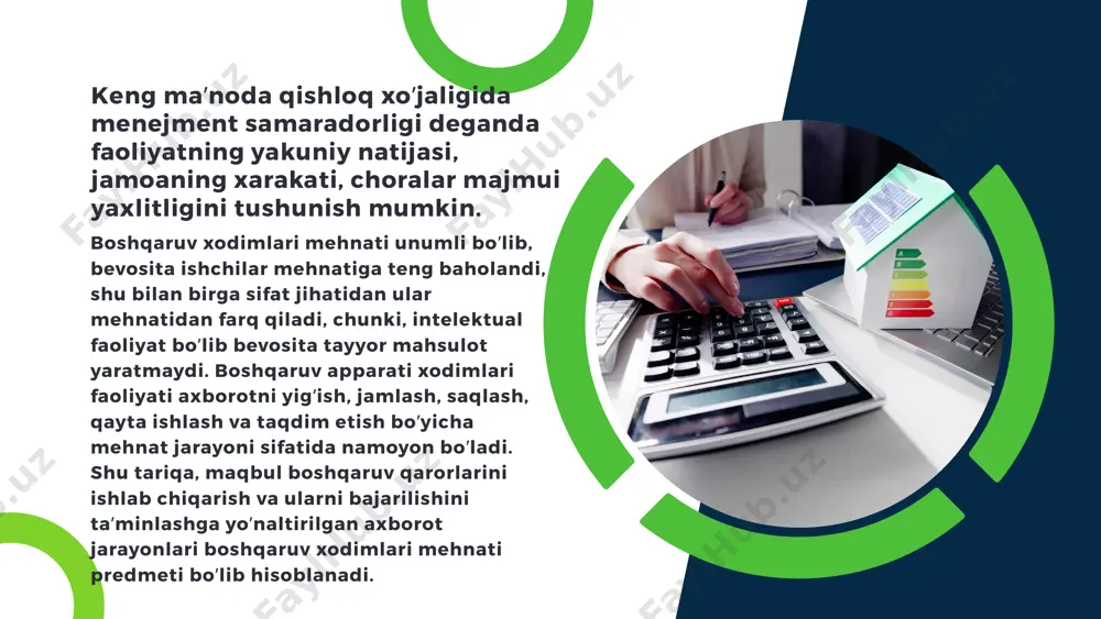 qishloq xo'jaligi tijoratida menejmen﻿t samaradorligi - Page 5