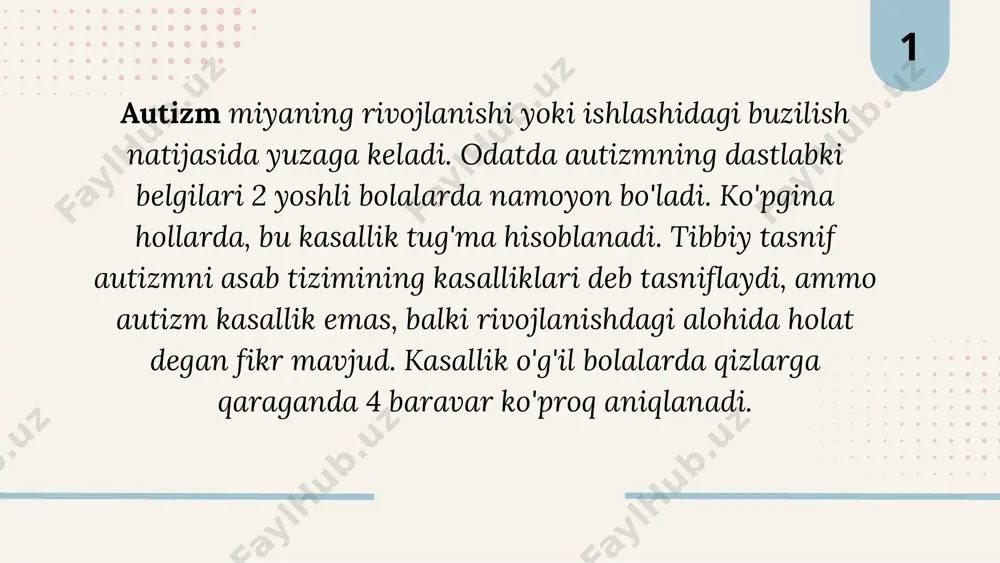 autizm kasalligi - Page 2