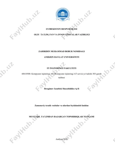 internet resurslaridan talim jarayonida foydalanish — DOCX