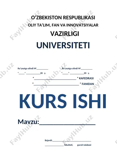 4-sinf ona tili darslarida nutq o’stirish kurs ishi — DOC