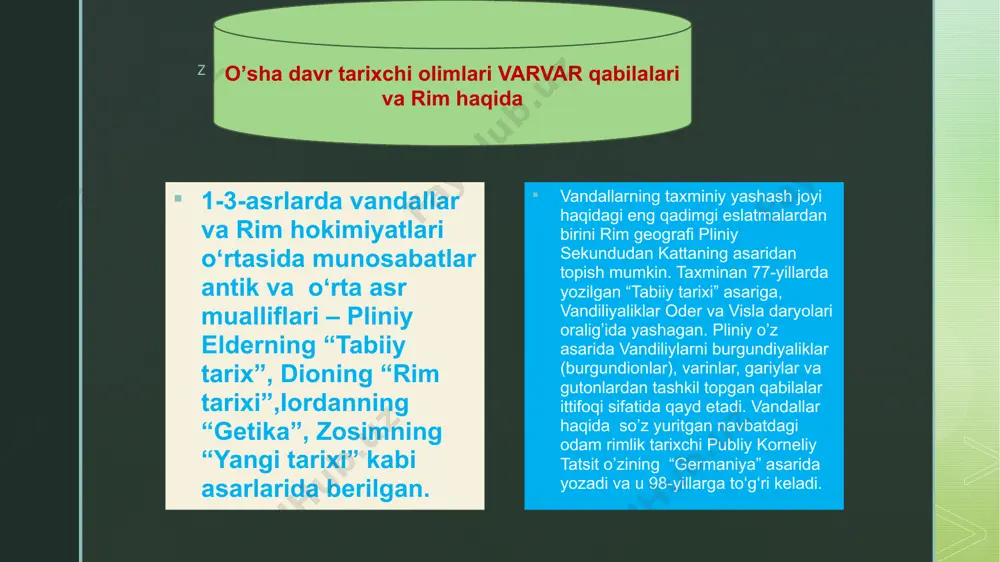 rim va varvar qabilalari o'rtasidagi munosabatlar - Page 5