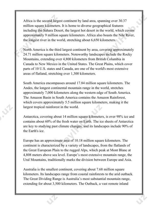 sical antiquity**: spanning approximately from the 8th century bce to the 6th century ce, this era includes the greco-roman world. - **middle ages**: covering the 5th to the late 15th century. encompassing significant events like the fall of the western roman empire, the rise of islam, the viking age, and the crusades. - **renaissance**: occurring from the 14th to the 17th century, this was an intellectual and cultural revival of classical learning and wisdom. - **modern history**: generally considered to have begun in 1500 ce and continues to the present day. key events include the industrial revolution, world wars, and the rise of globalism. 3. **world heritage sites:** - as of 2023, the unesco world heritage list includes over 1,100 sites around the world deemed to have significant cultural or natural importance. - countries like italy and china have the highest number of world heritage sites, totaling over 55 each. …