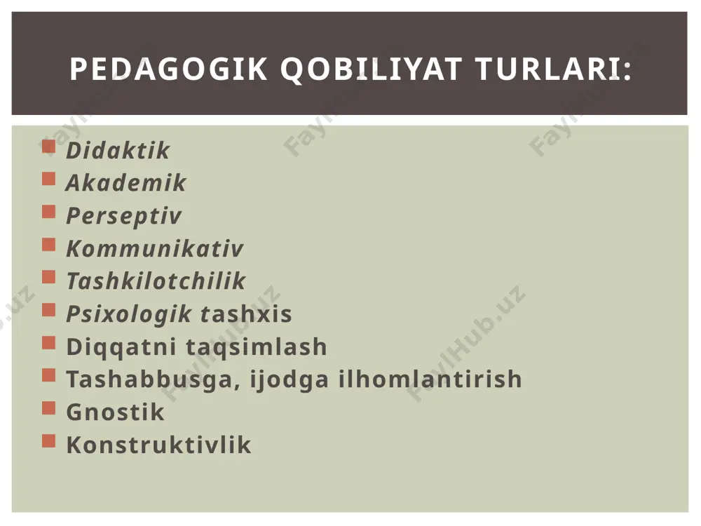o’qituvchi faoliyati va pedagogik qobilyatlar - Page 4
